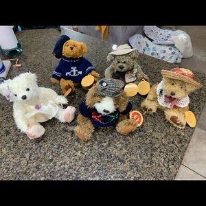 Brass Button Bears bundle of 5